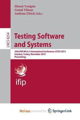 Testing Software and Systems