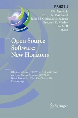 Open Source Software: New Horizons Open Source Software: New Horizons