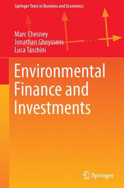 Environmental Finance and Investments