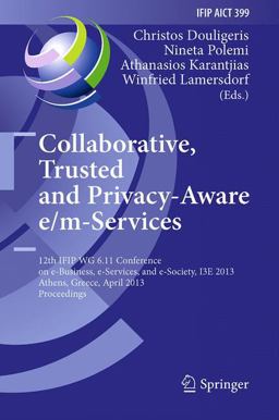 Collaborative, Trusted and Privacy-Aware E/m-Services