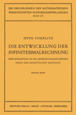 Die Entwicklung der Infinitesimalrechnung