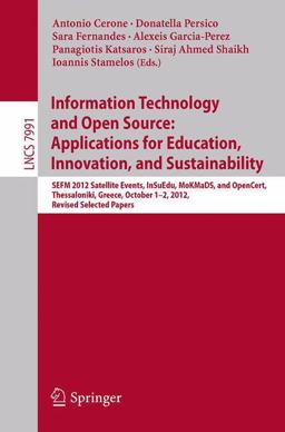 Information Technology and Open Source - Applications for Education, Innovation, and Sustainability
