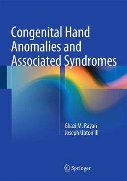 Congenital Hand Anomalies and Associated Syndromes  9783642546099 Front Cover
