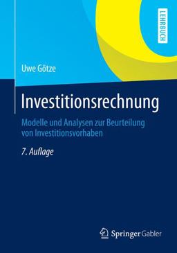 Investitionsrechnung Investitionsrechnung