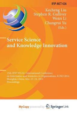 Service Science and Knowledge Innovation