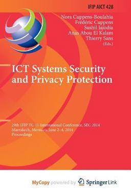 Ict Systems Security and Privacy Protection