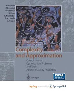 Complexity and Approximation