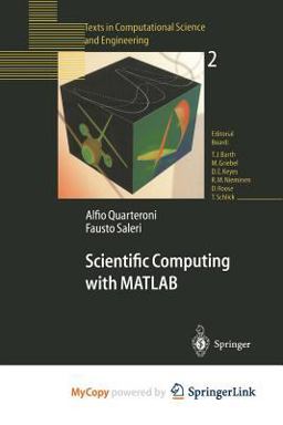 Scientific Computing with MATLAB