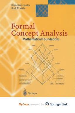 Formal Concept Analysis