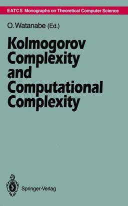 Kolmogorov Complexity and Computational Complexity Kolmogorov Complexity and Computational Complexity