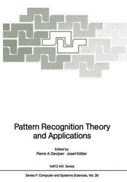 Pattern Recognition Theory and Applications Pattern Recognition Theory and Applications
