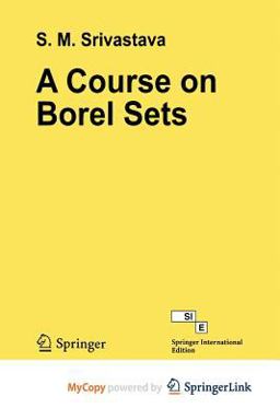 A Course on Borel Sets