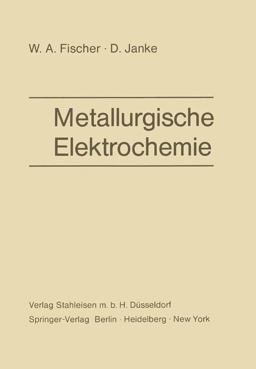 Metallurgische Elektrochemie