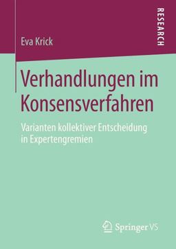 Verhandlungen Im Konsensverfahren