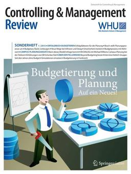 Controlling and Management Review Sonderheft 1-2015 Controlling and Management Review Sonderheft 1-2015