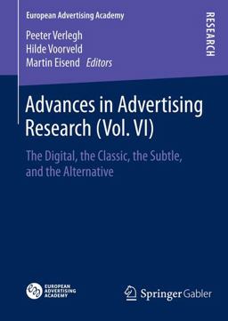 Advances in Advertising Research (Vol. VI)