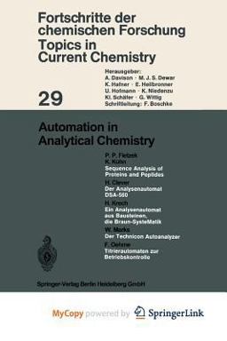 Automation in Analytical Chemistry