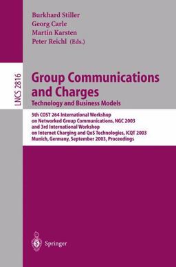 Group Communications and Charges; Technology and Business Models Group Communications and Charges; Technology and Business Models