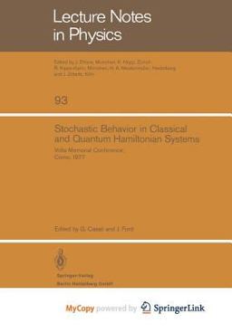 Stochastic Behavior in Classical and Quantum Hamiltonian Systems