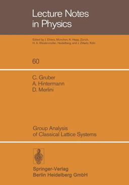 Group Analysis of Classical Lattice Systems