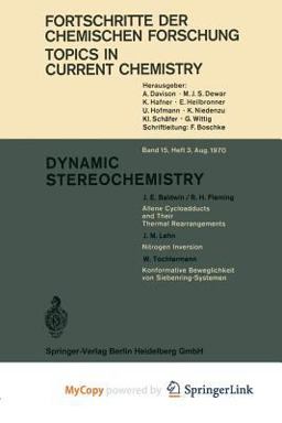 Dynamic Stereochemistry