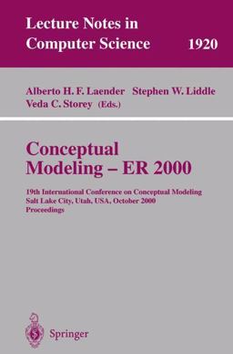 Conceptual Modeling - Er 2000