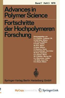 Fortschritte der Hochpolymeren Forschung