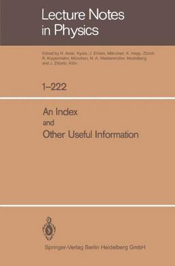 An Index and Other Useful Information An Index and Other Useful Information