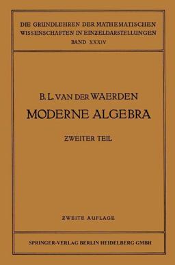 Moderne Algebra