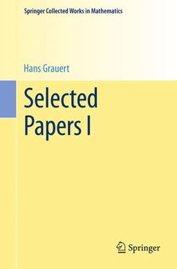 Selected Papers I  9783662449356 Front Cover