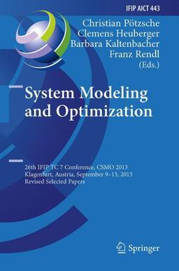 System Modeling and Optimization