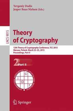 Theory of Cryptography
