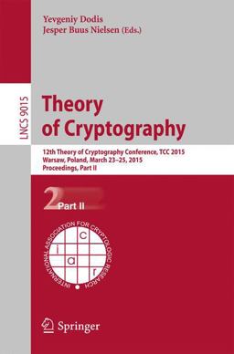 Theory of Cryptography