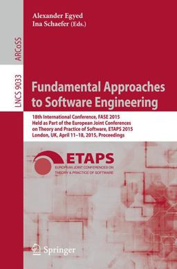 Fundamental Approaches to Software Engineering Fundamental Approaches to Software Engineering