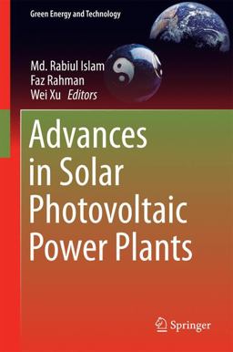 Advances in Solar Photovoltaic Power Plants Advances in Solar Photovoltaic Power Plants