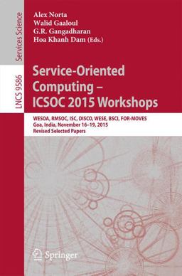 Service-Oriented Computing - ICSOC 2015 Workshops Service-Oriented Computing - ICSOC 2015 Workshops