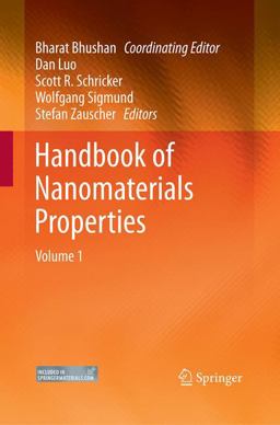 Handbook of Nanomaterials Properties Handbook of Nanomaterials Properties