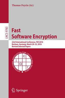 Fast Software Encryption Fast Software Encryption
