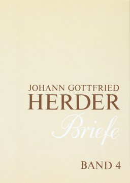 Johann Gottfried Herder. Briefe