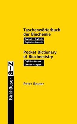 Pocket Dictionary of Biochemistry