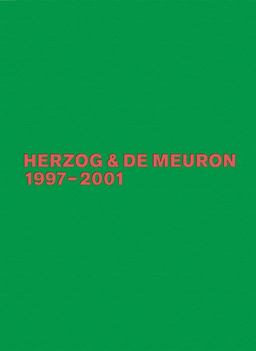 Herzog and de Meuron 1997-2001  9783764386405 Front Cover