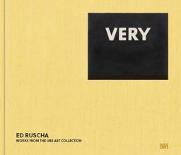 Ed Ruscha--VERY Works from the UBS Art Collection  9783775744324 Front Cover