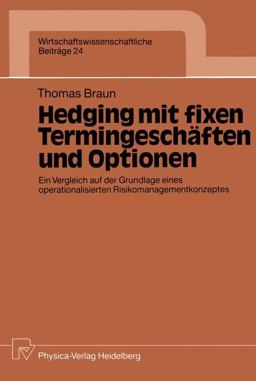 Hedging MIT Fixen Termingeschäften und Optionen
