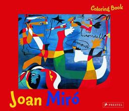 Coloring Book Joan Miro  9783791370392 Front Cover