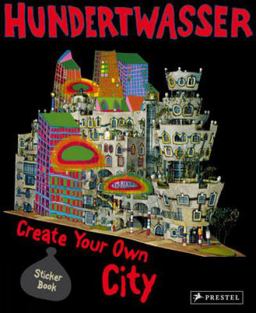 Hundertwasser Create Your Own City: Sticker Book  9783791370439 Front Cover