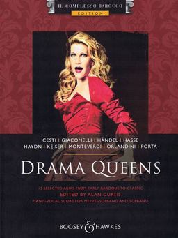 Drama Queens 13 Selected Arias from Early Baroque to Classic Mezzo-Soprano/Soprano  9783793140009 Front Cover