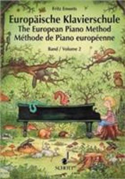 EUROPï¿½ISCHE KLAVIERSCHULE 2  9783795750039 Front Cover