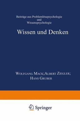 Wissen und Denken