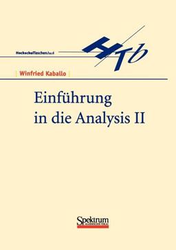 Einführung in Die Analysis II