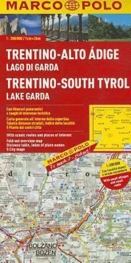 Trentino - South Tyrol, Lake Garda Marco Polo Map